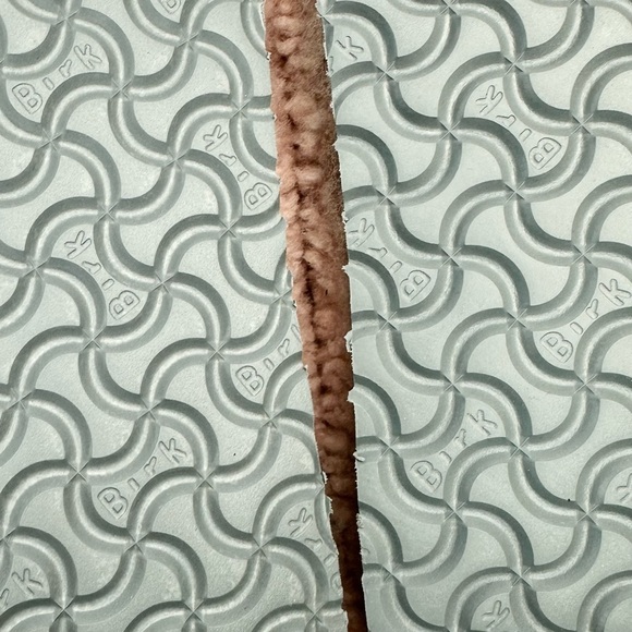 NWT Birkenstock Papillio Arizona Big Buckle Shearling fuzzy sandal pink 39/8 - Picture 16 of 16